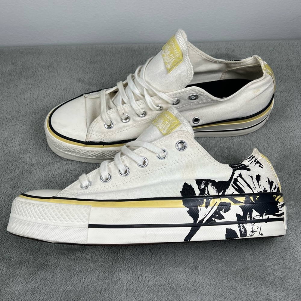 Converse Chuck Taylor All Star Platform Low Hybrid Floral Wsize9–25.5cm. A5 - Picture 3 of 12